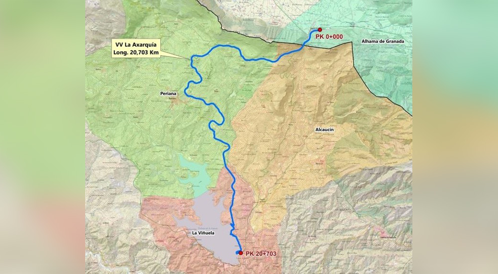 La Fundación finaliza el estudio de factibilidad de la Vía Verde de la Axarquía La Fundación finaliza el estudio de factibilidad de la Vía Verde de la Axarquía